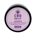 CBD Daily Lavender Massage Candle 60mg