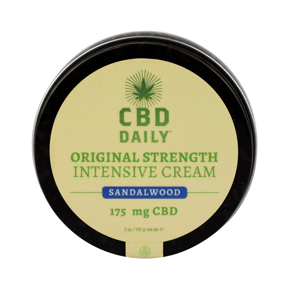 CBD Daily Intensive Cream Original Strength Sandalwood 175 mg
