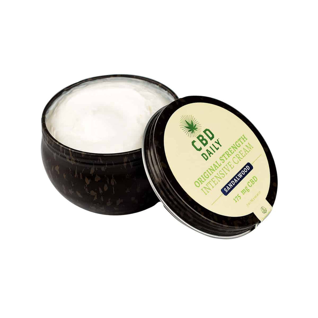 CBD Daily Intensive Cream Original Strength Sandalwood 175 mg