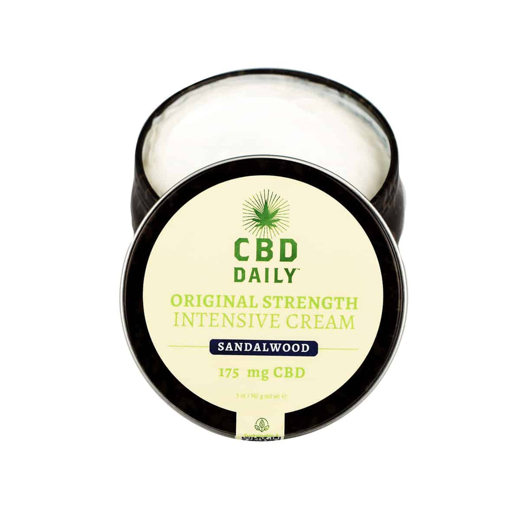 CBD Daily Intensive Cream Original Strength Sandalwood 175 mg