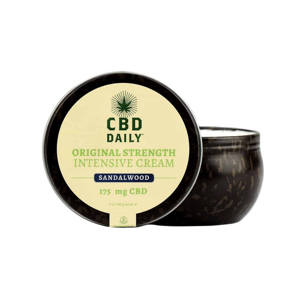 CBD Daily Intensive Cream Original Strength Sandalwood 175 mg