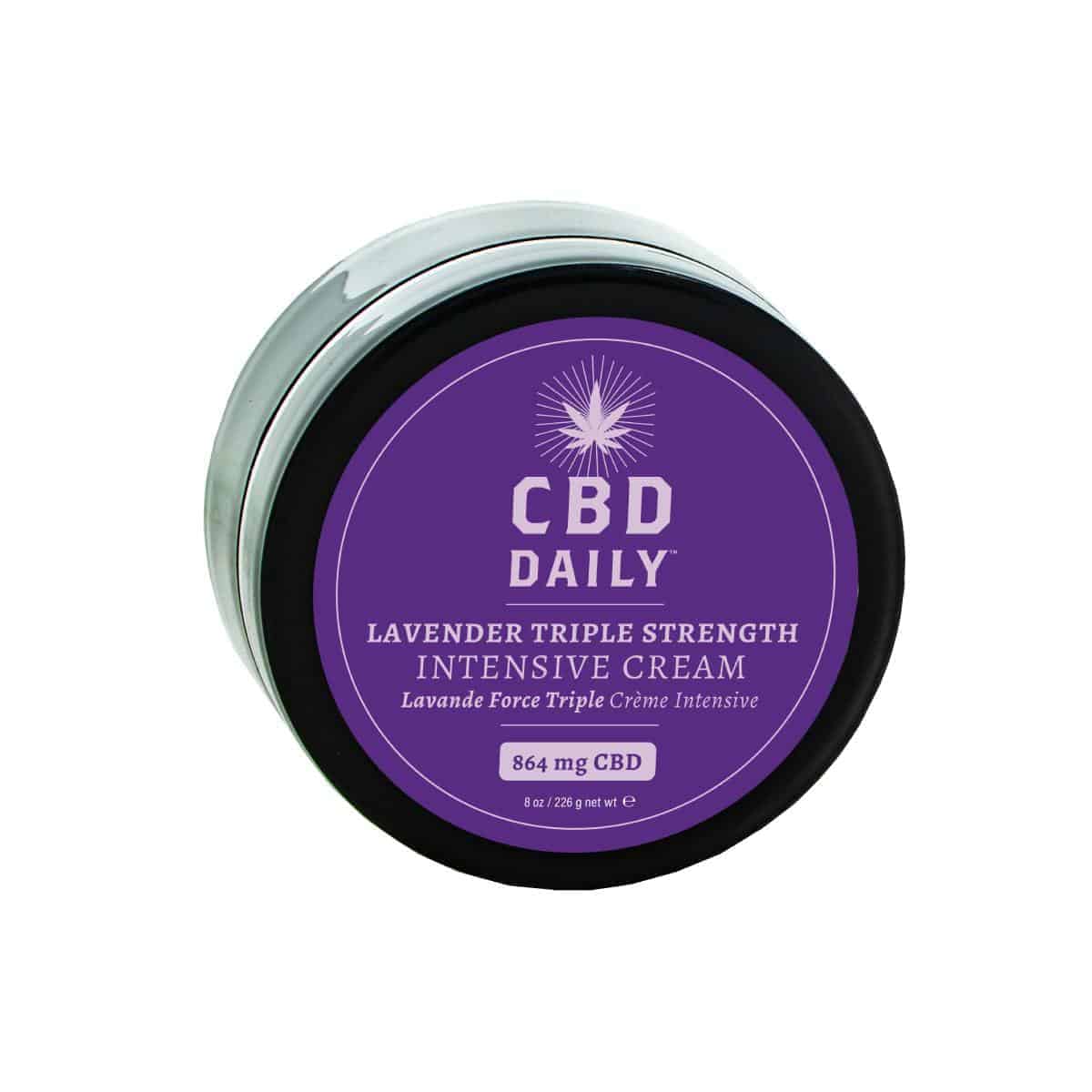 CBD Daily Intensive Cream Triple Strength Lavender