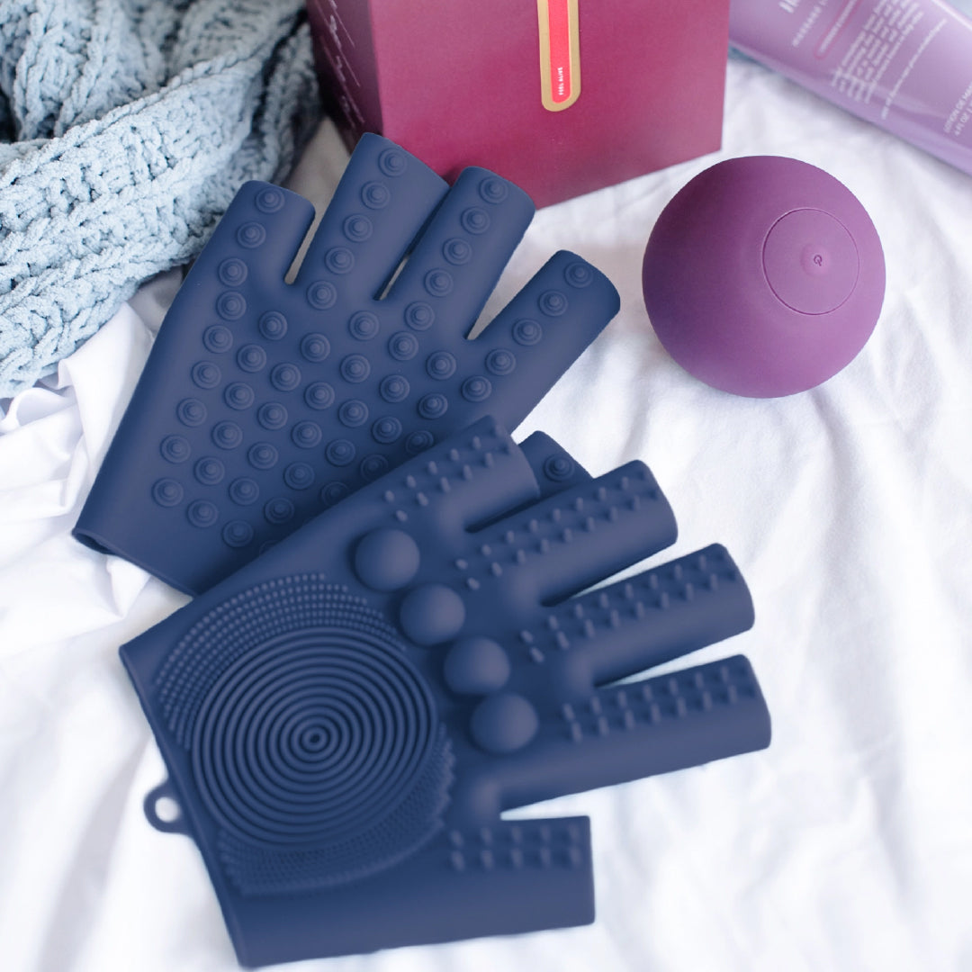Textured Massage Gloves