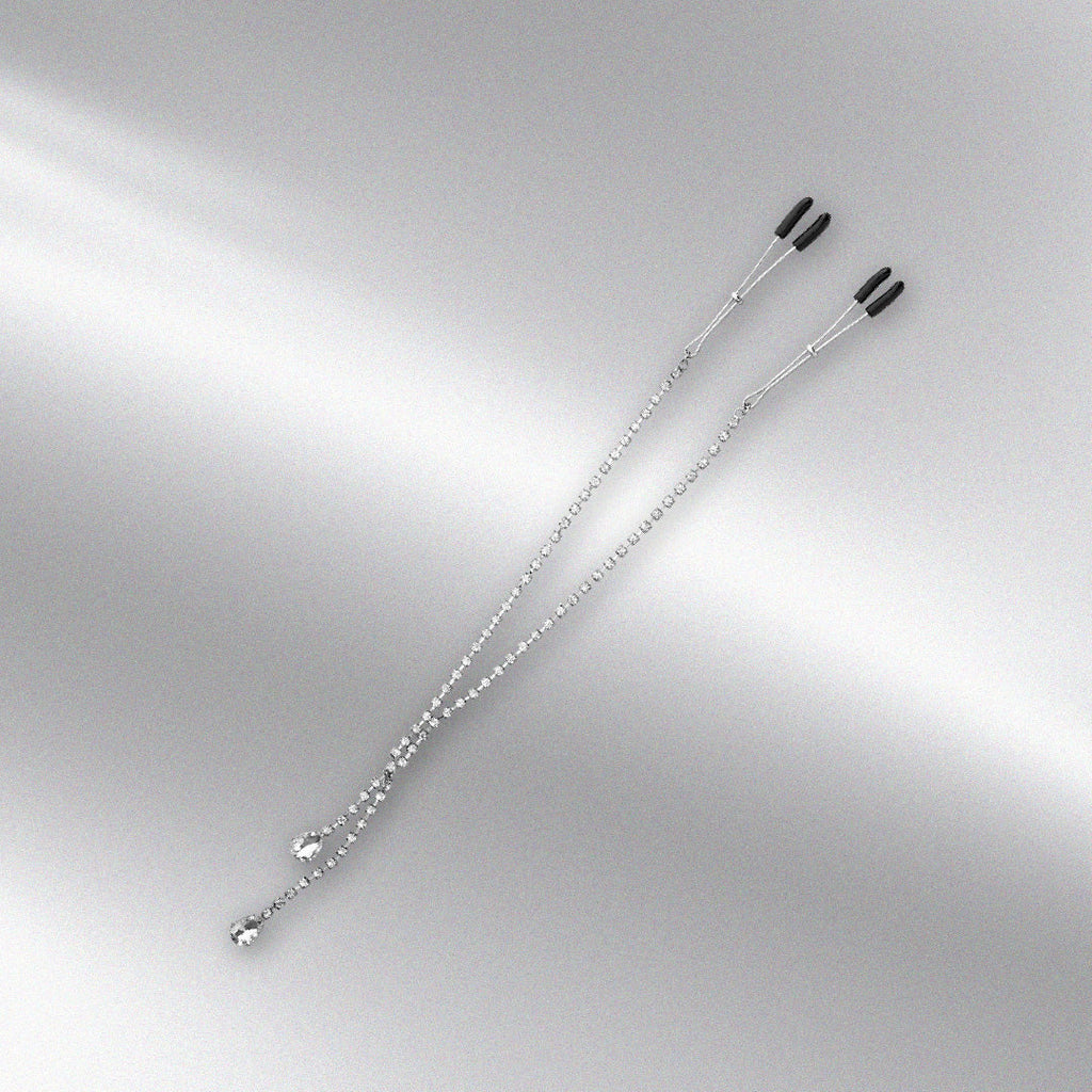 Rhinestone Arousal Nipple Clamps