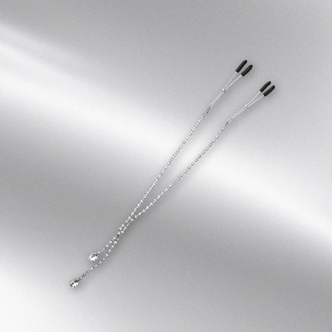 Rhinestone Arousal Nipple Clamps