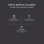 Rhinestone Arousal Nipple Clamps
