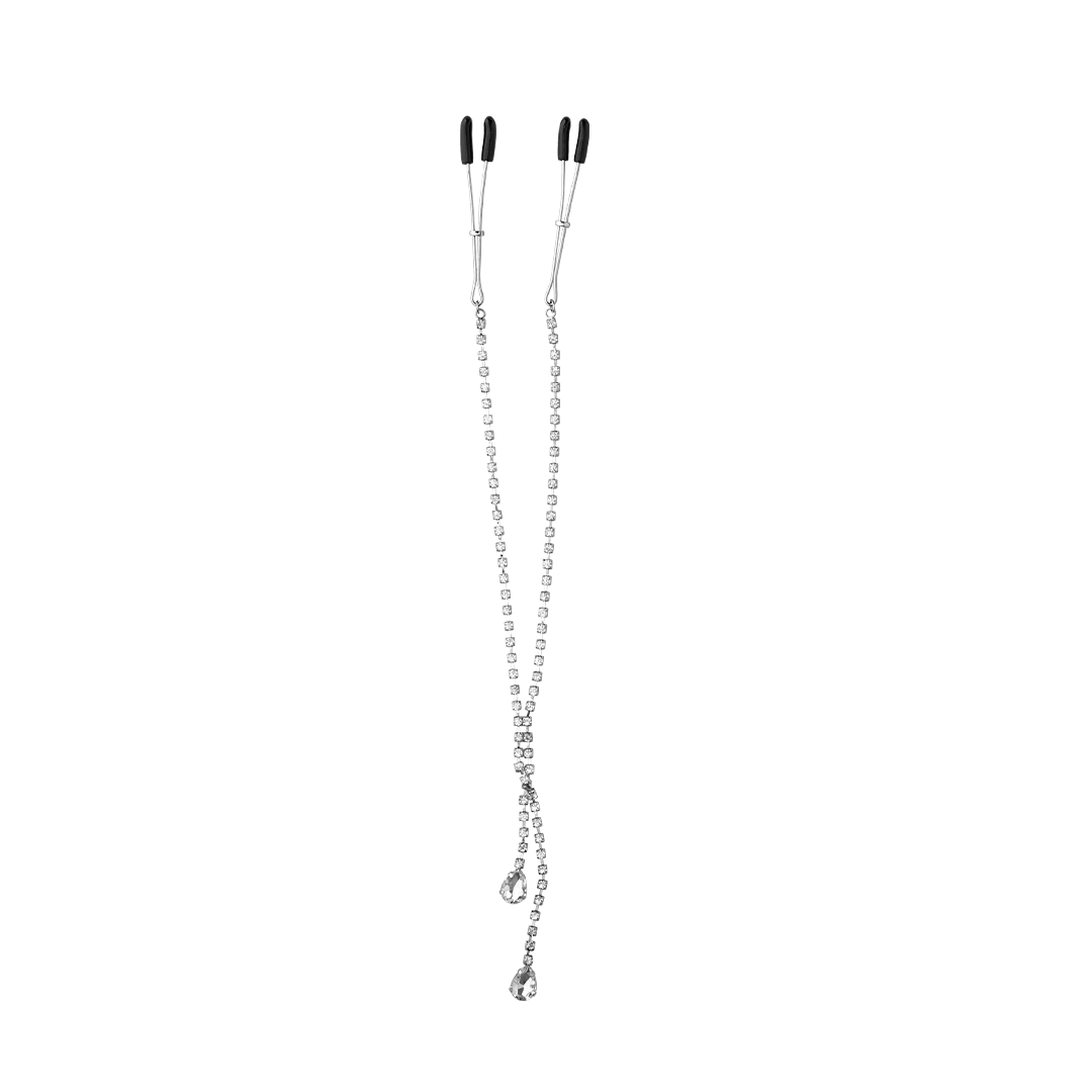 Rhinestone Arousal Nipple Clamps